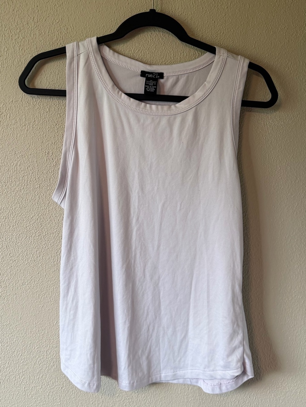 Rue 21 Lavender Sleeveless Tank Top Women’s XL